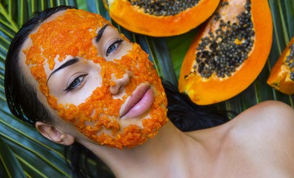 Trị mụn thịt bằng đu đủ