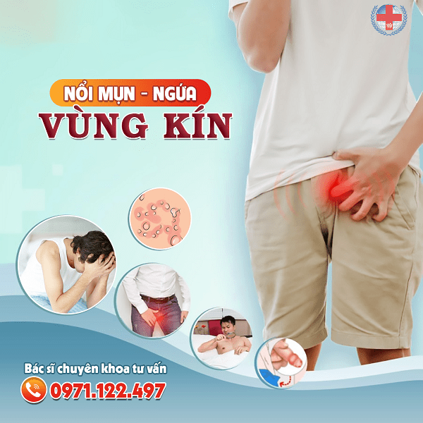 Nổi Mụn Ngứa Ở Vùng Kín Nam Là Bệnh Gì?