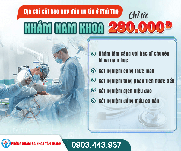 Cắt bao quy đầu giá bao nhiêu? Cập nhật bảng giá mới nhất 2025